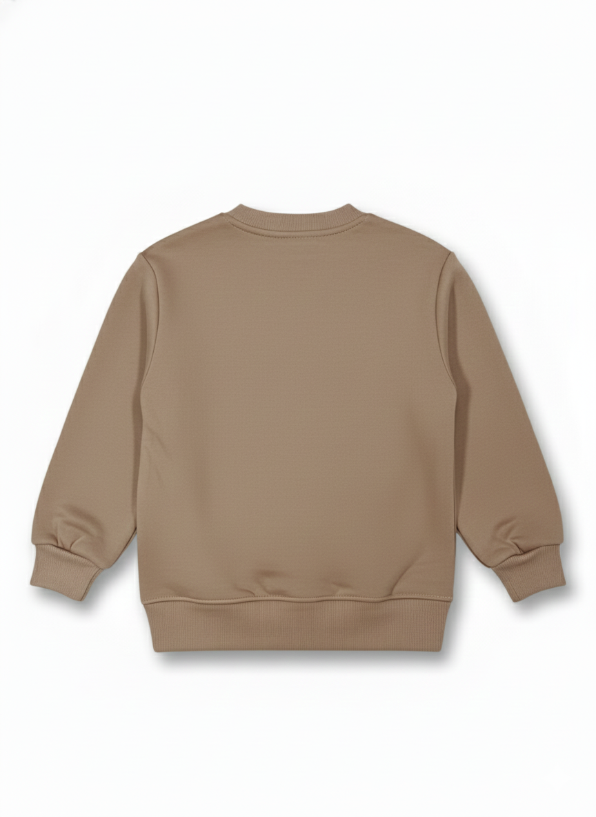 Kid's Winter Fleece Sweatshirt – Soft Warm Inside, Galaxy Graphic Print, Casual Round Neck Pullover – Premium Quality Hoodie Alternative