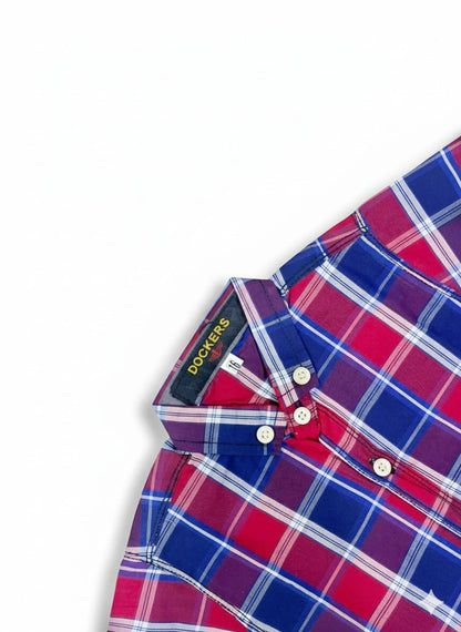 Kids Shirts I Check Shirt For Boys I Half Sleeves I Red & Blue Color I Soft Cotton Fabric I Casual Outfit I Trendy Kids Shirt I Hot Selling I YZ Clothing Brand